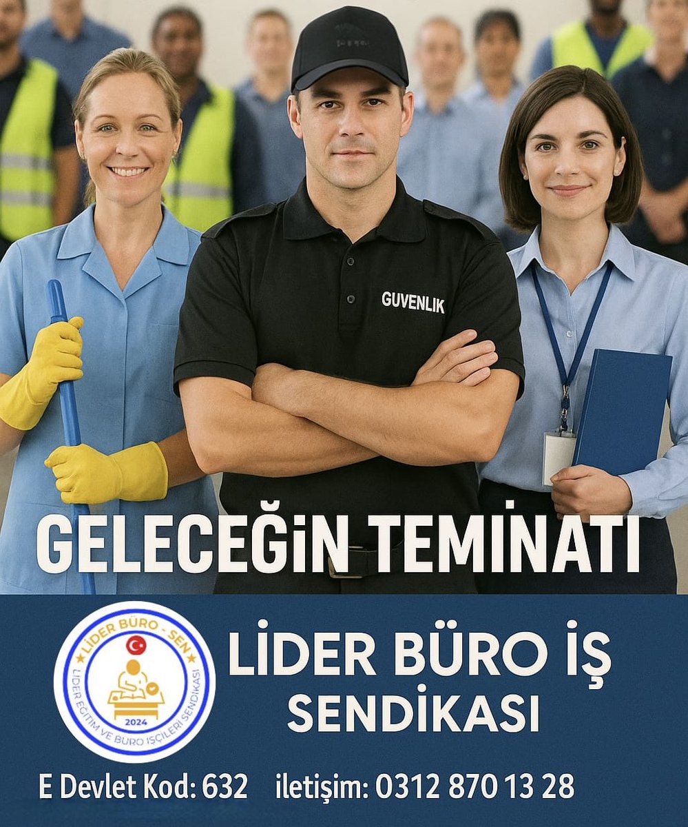 Kamu emekçisinin hak mücadelesinde yalnız olmadığını bilmesi, en temel güvencedir.

Lider Büro İş Sendikası olarak, emeğin onurunu korumak, geleceği güvence altına almak için buradayız.

✊Bugün üye ol, yarına yön ver.

✊Çünkü kamu emekçisinin güvencesi, örgütlü mücadeledir.
