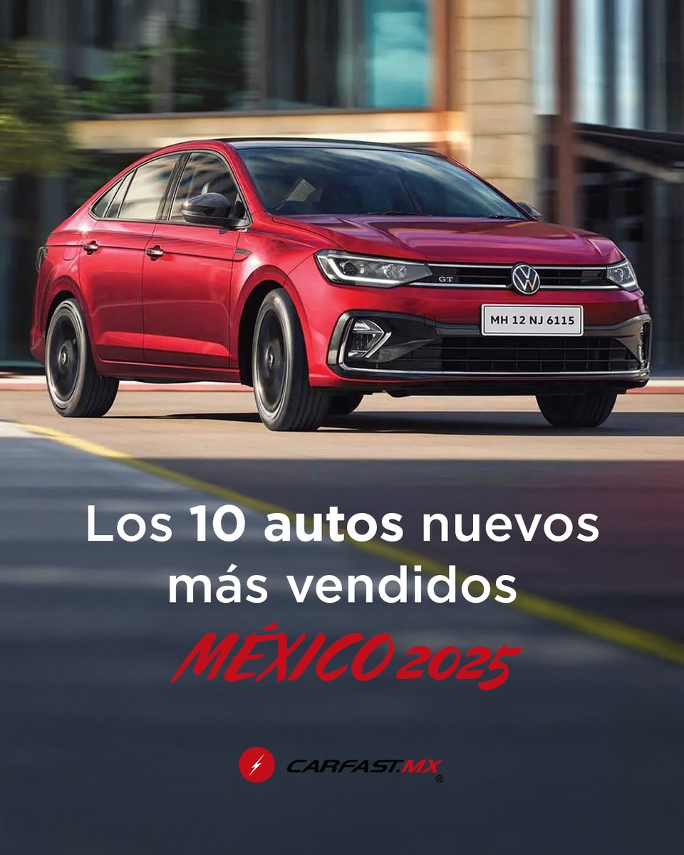 CarFastMty's tweet image. 🚘 Los autos más vendidos en México durante octubre 2025

Desde compactos urbanos hasta SUV familiares, las tendencias siguen marcadas por eficiencia, diseño y tecnología.

Te presentamos el Top 10 de autos nuevos más vendidos en México 2025. 

carfast.mx/los-10-autos-n…