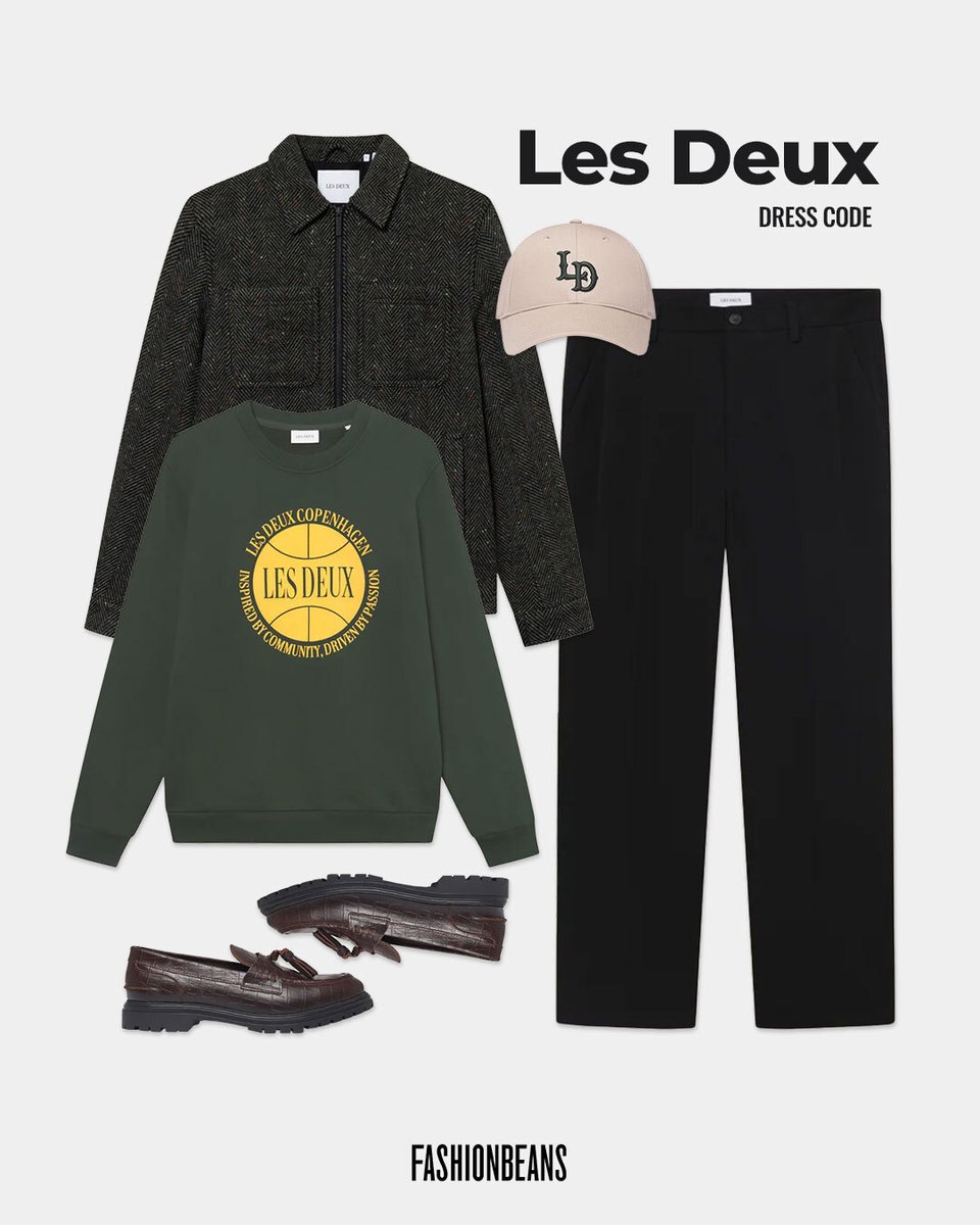 fashionbeans's tweet image. #DressCode | Les Deux 

Full Dress Code 👉🏼 instagram.com/fashionbeans/