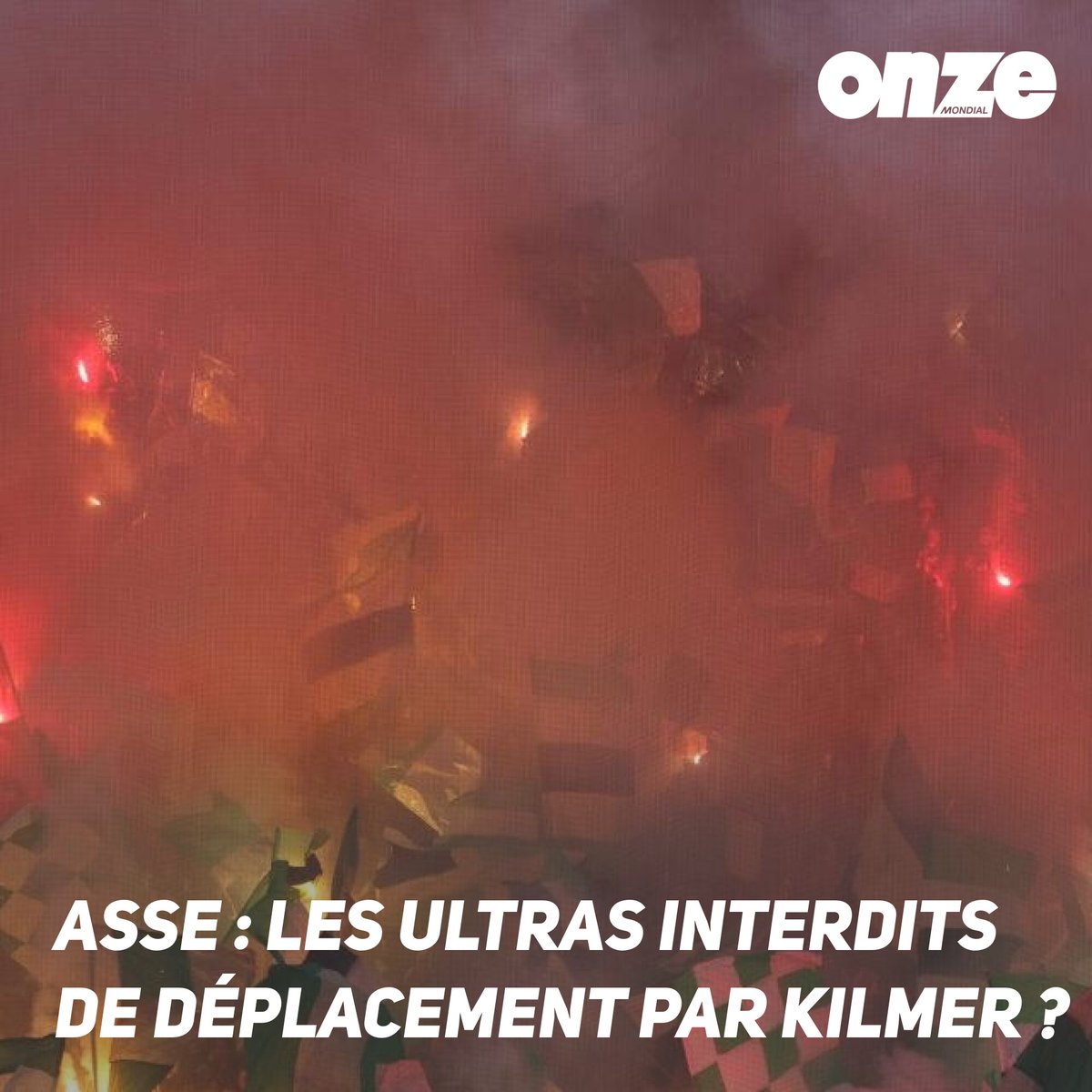 ASSE : les Ultras interdits de déplacement par Kilmer ?
➡️ l.onzemondial.com/o3v