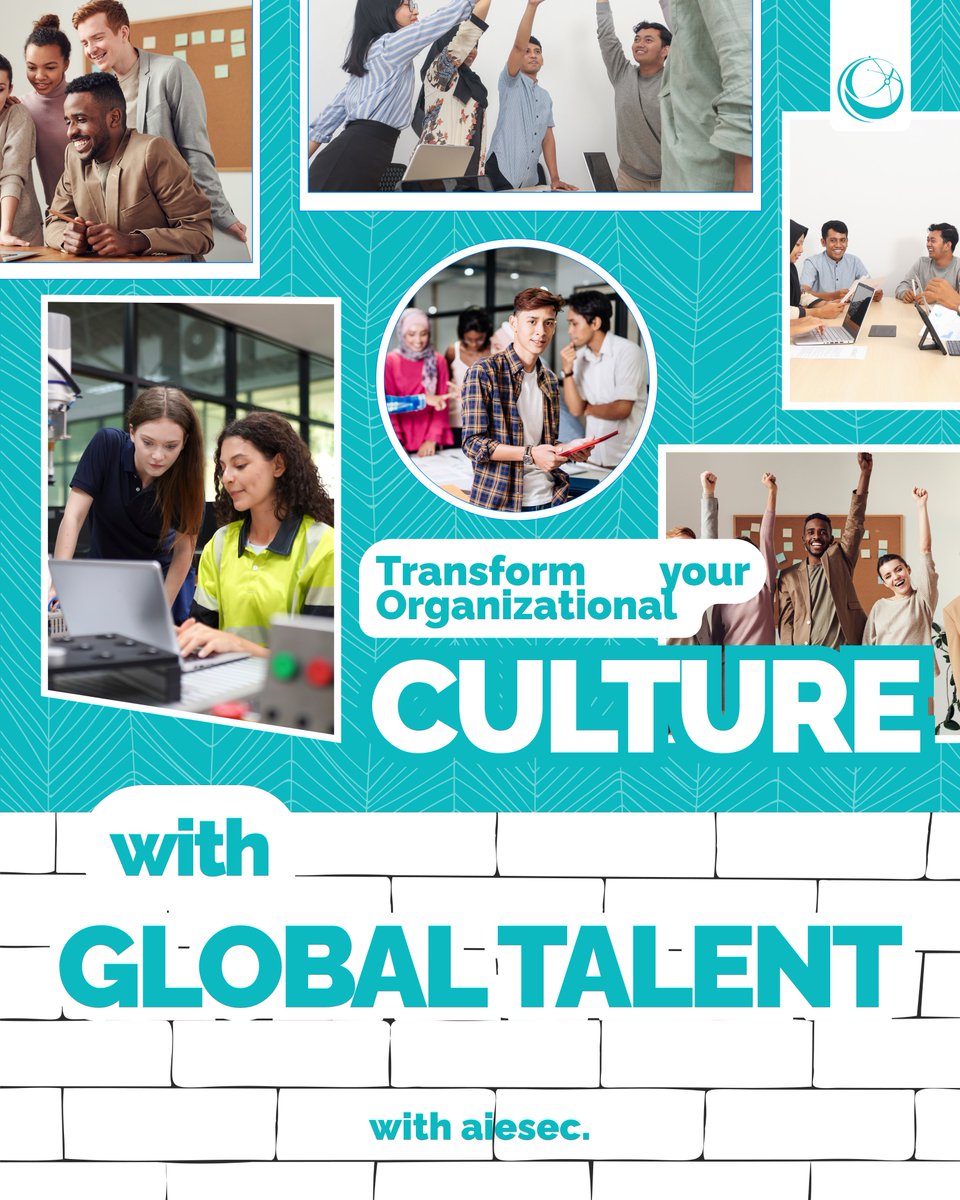 AIESECUS's tweet image. Strengthen your company culture with global talent. AIESEC connects US organizations with international young professionals in business, engineering, IT, and more.

Ready to bring global skills into your team?

Contact us at info@aiesecus.org

#AIESECUS #GlobalTalent