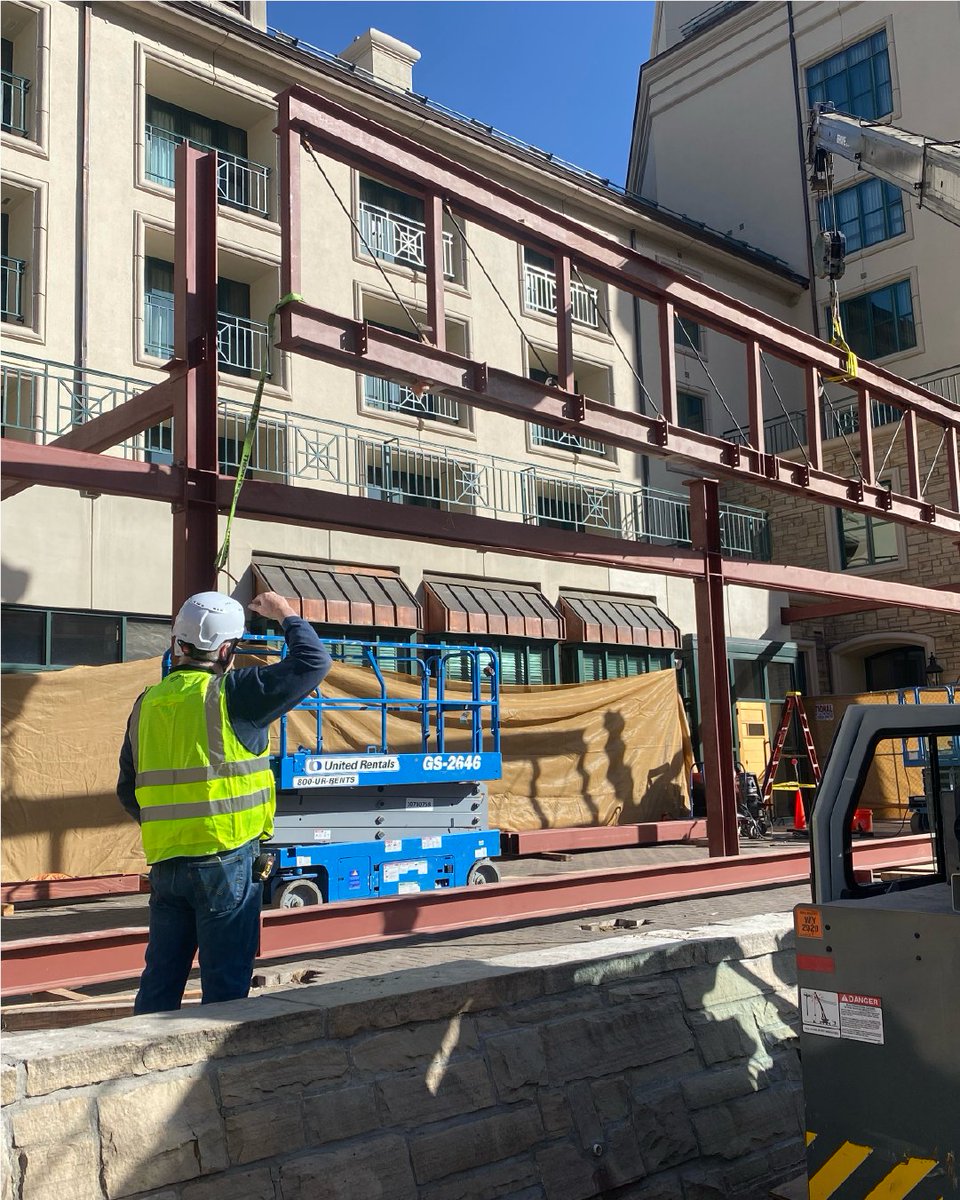 DDBContracting's tweet image. Catching a moment with the crew as the structural steel goes up.

Another day where #teamDDB makes the hard stuff look simple.