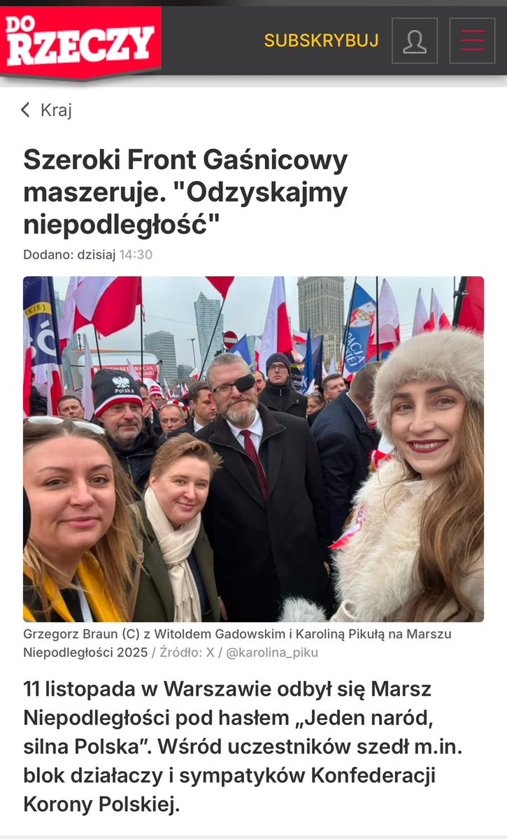 Szeroki Front Gaśnicowy maszeruje. 🇵🇱🧯
Odzyskajmy Niepodległość! 🇵🇱🇵🇱🇵🇱

dorzeczy.pl/kraj/806055/sz…