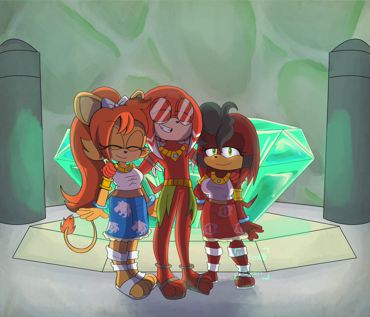 Comm for <a href="/ZeromegasCaesin/">Zeromegas</a> 

another beatiful wedding!

thanks a lot!!