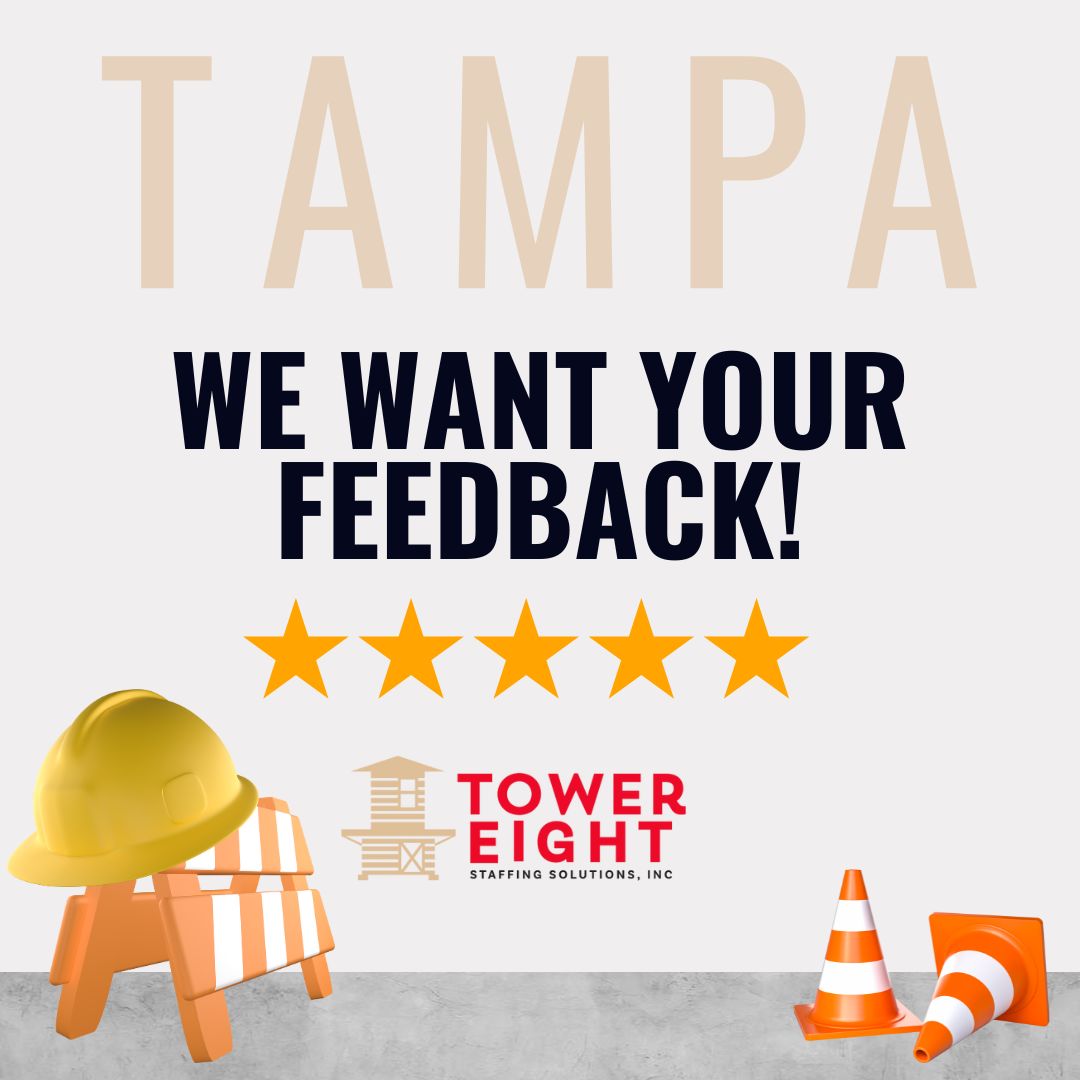 We’re committed to keeping your projects moving with dependable, high-quality staffing support. If our team has delivered value on your jobsite, we’d be grateful for your feedback. Thank you for choosing Tower 8. We appreciate your continued partnership!
bit.ly/47Vs4fV