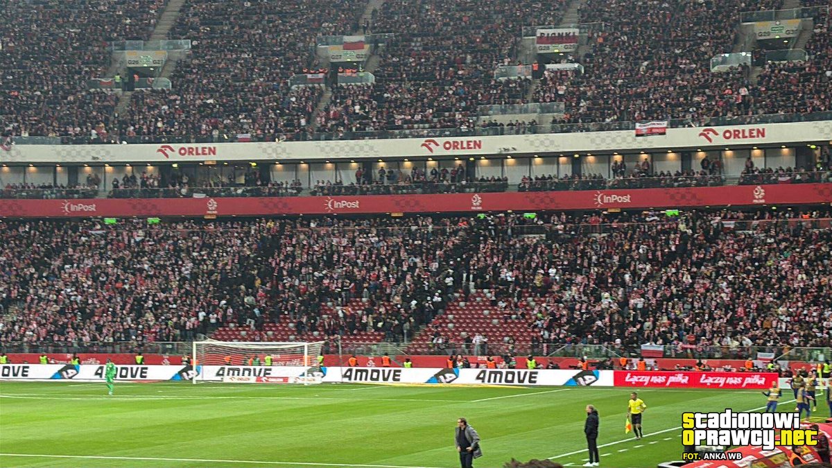Polska - Holandia 14.11.2025
Polskie ekipy wychodzą ze Stadionu Narodowego. #POLNED