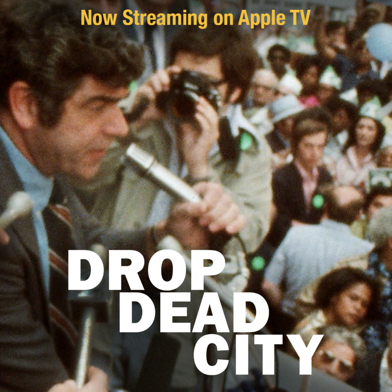 DDCityTheMovie's tweet photo. The city was broke—but not broken. Drop Dead City, the 2025 documentary about NYC’s 1975 fiscal crisis, is out now.  Don’t miss this smart, gripping and unexpectedly poignant story of urban survival, now streaming on all major platforms!