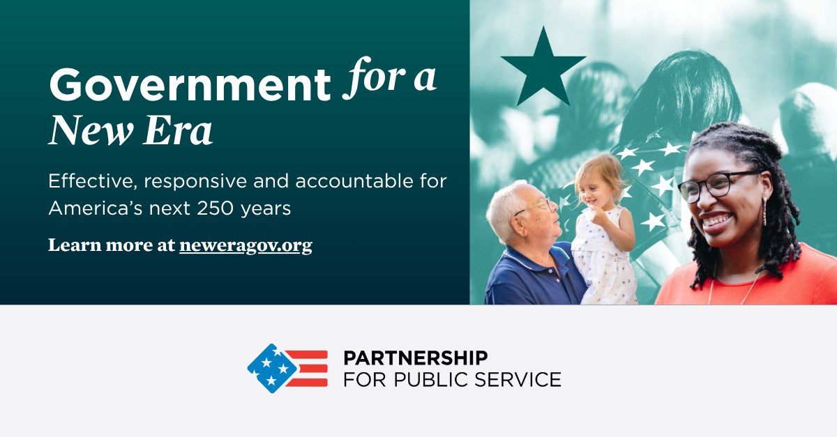 publicservice's tweet image. Today, we launched Government for a New Era, a comprehensive reform initiative to make government more effective, responsive and accountable to the American people.