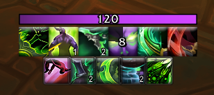 DH Beta HUD

Glossy Icons
Sensai Resource Bar
Dominos with Masque

Next step is adding better fonts.