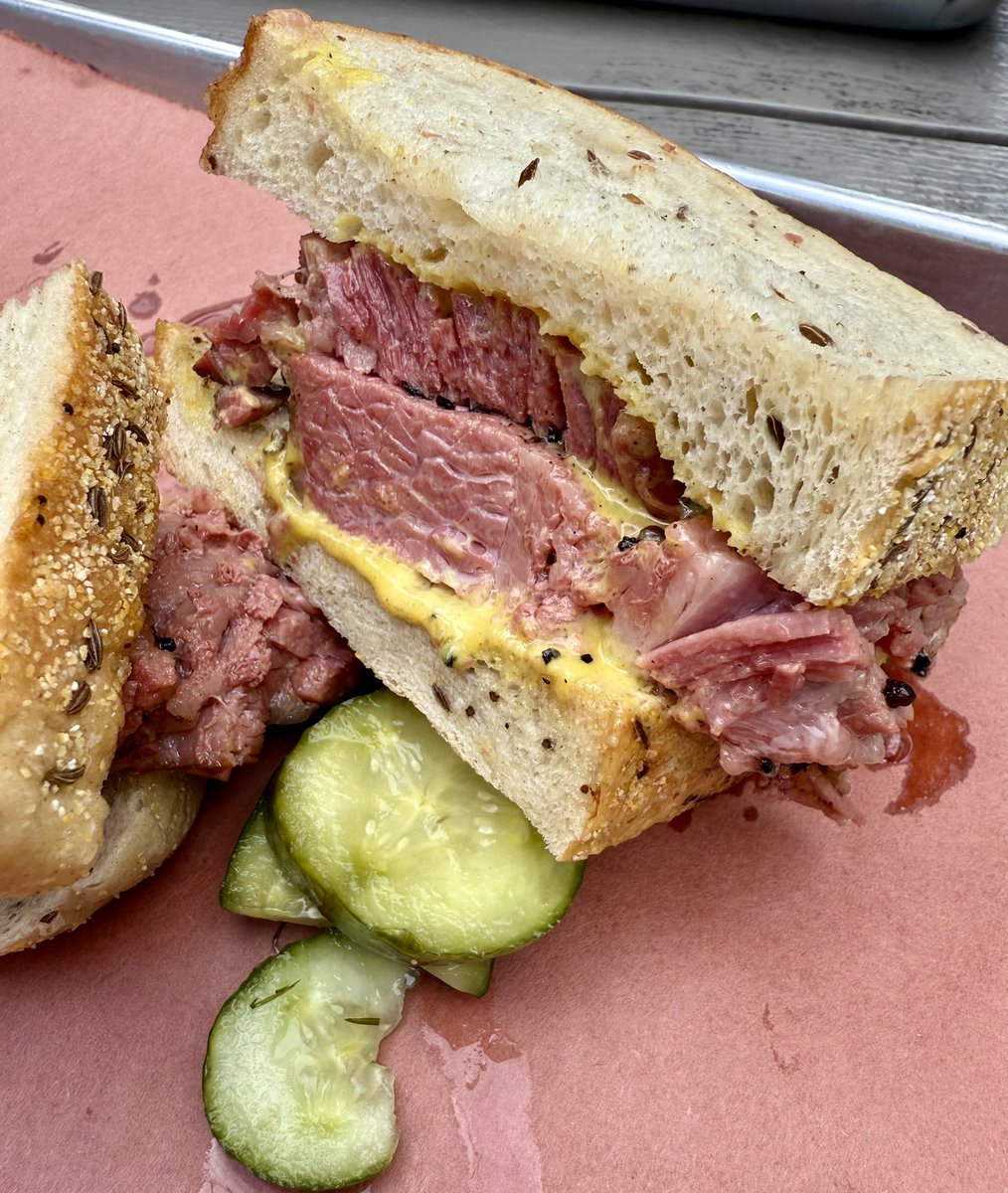 eatinglasvegas's tweet image. Is there a better #pastrami sandwich in Vegas than the one at #WILDFIG?
If there is we haven’t found it. 🥪🔥
#barbecue
@EatTalkRepeat