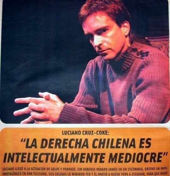 IgnacioArros's tweet photo. @KichaChilena La gente deja de ser de derecha cuando lee y estudia. https://t.co/2THbHIlwjF