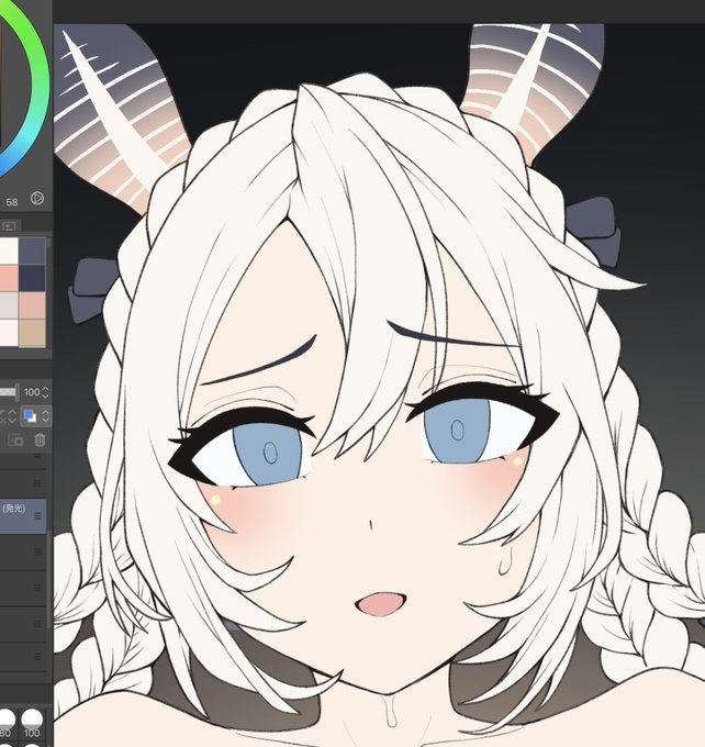 五億年ぶりにノエルきゅん描いてる