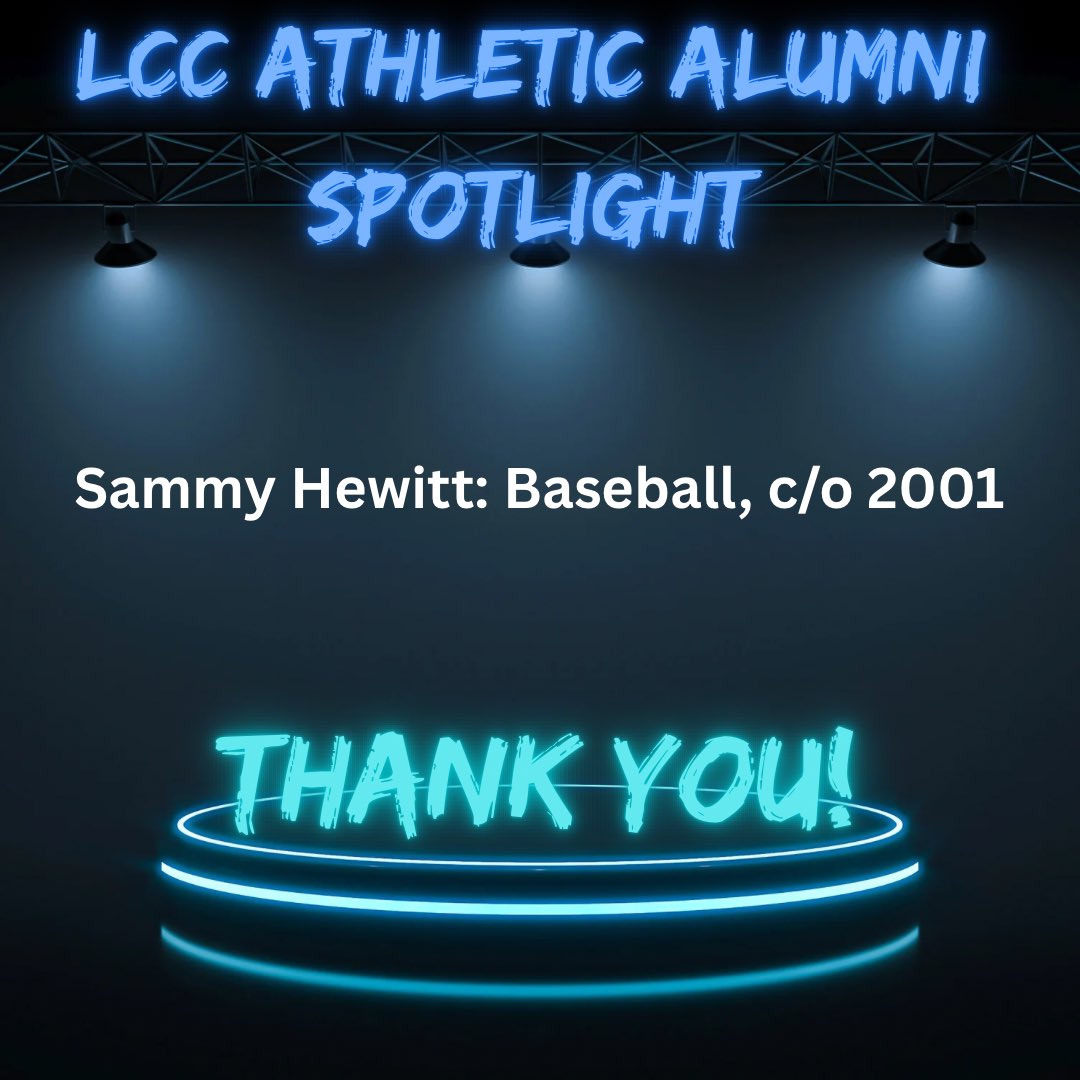 Thank you to another great Lancer Athletic-Alumni who gave his number! Sammy's legacy is a special one in Lancer Nation. Thank you so much! 

Your gift celebrates our athletic legacy and helps our current athletes at LCC. lenoircc.edu/giveyournumber