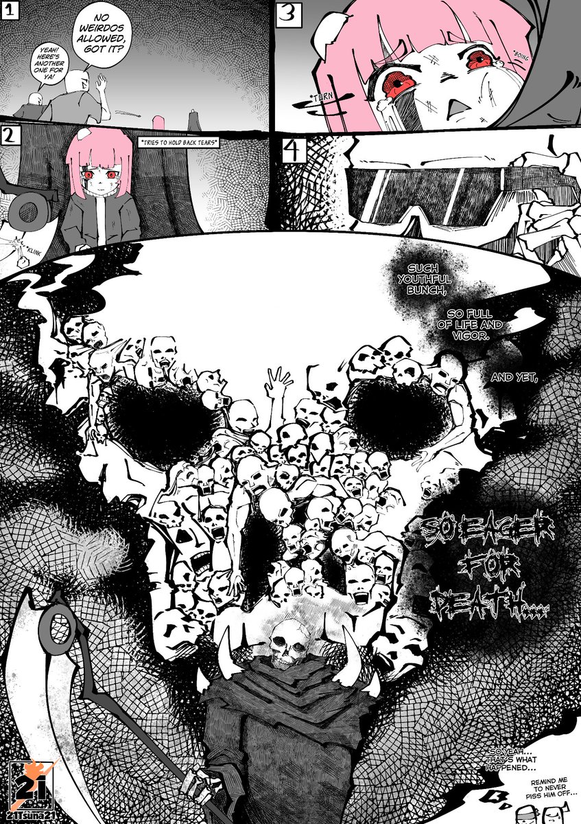 Another Death-Sensei and Smol Calli

#callillust