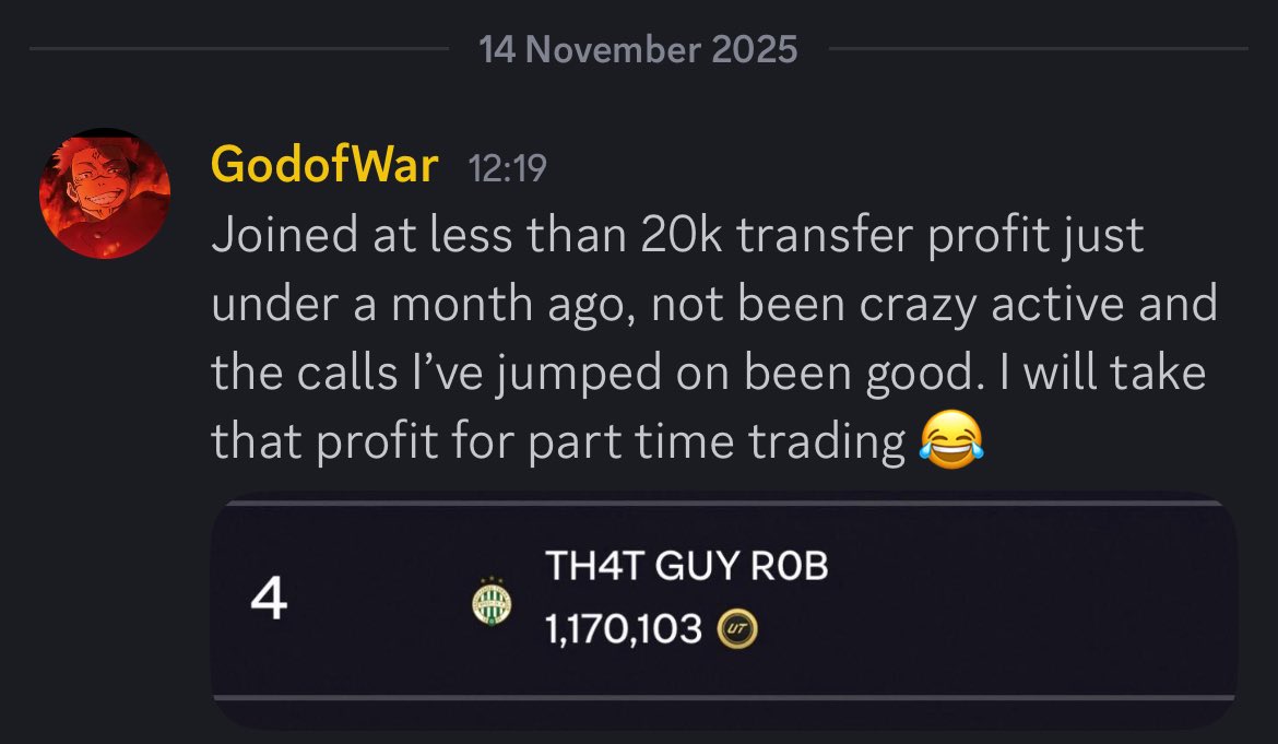 Not been active on Twitter however this doesn’t mean my group hasn’t! 😅

If you’re interested in joining us &amp; and being able to make millions of coins link is in the bio 🔗

DM me if you have any questions 📩