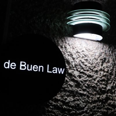 DE BUEN LAW. tweet media