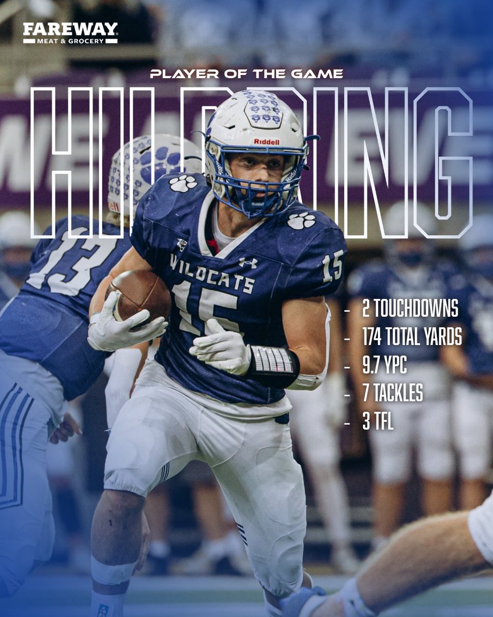 Playmaker both ways 😤

Evan Hildring brought the fire.

#iahsfb Dylan Shoemaker