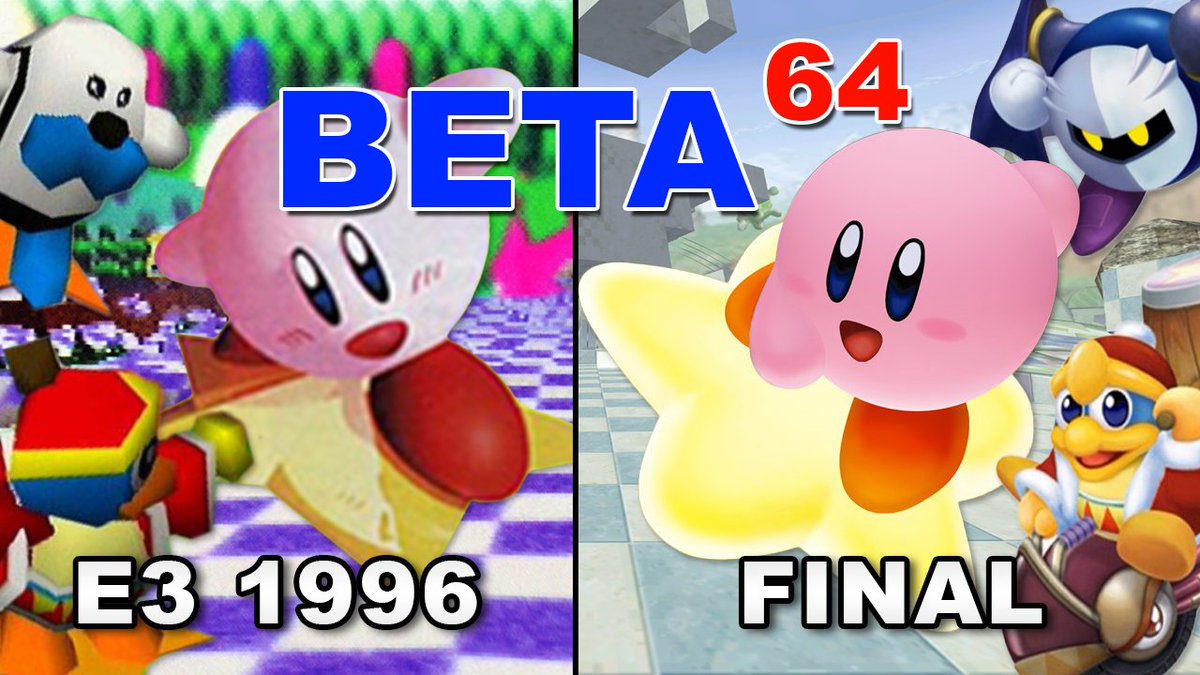 Did you know it took nearly a decade for Kirby Air Ride to finally release?

I just uploaded a new HOUR LONG Beta64 episode covering every version of the game along with TONS of unused content too!

🔎 Search 'Beta64' on YouTube to watch now!