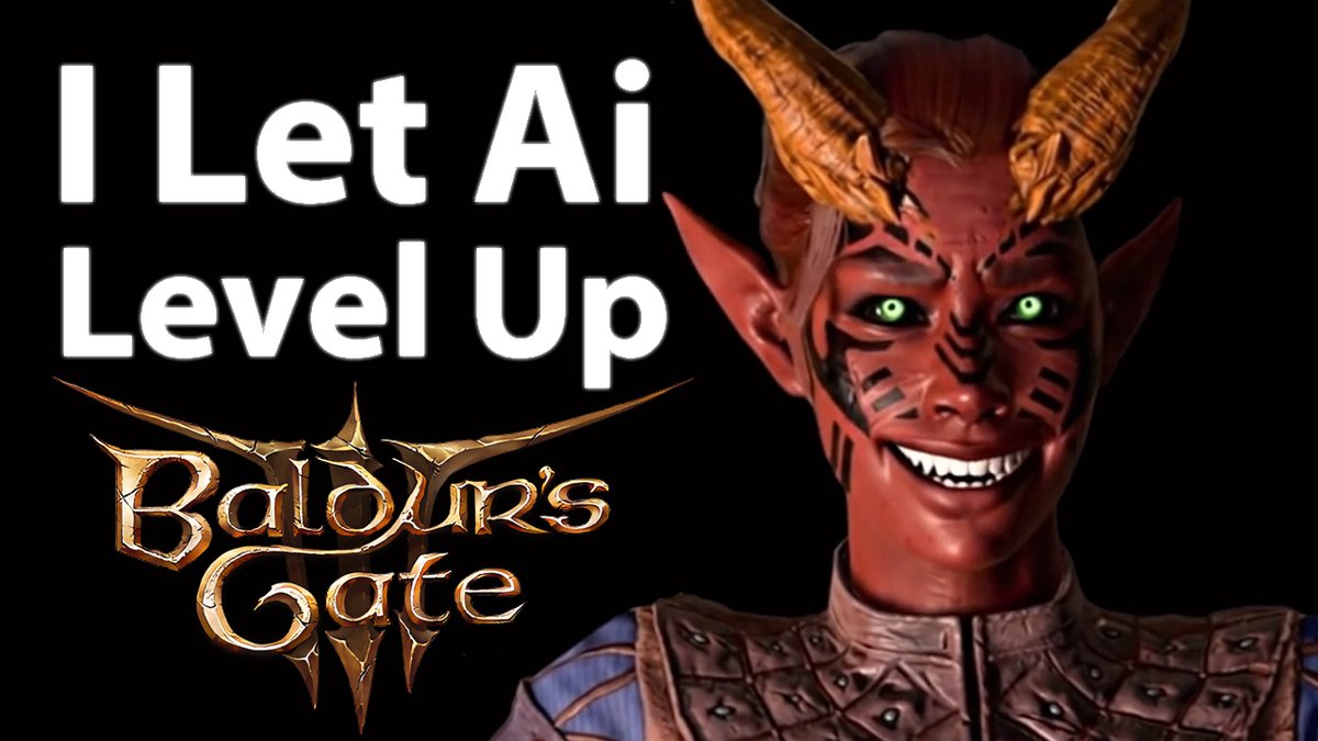 I Let #AI Level Up #BG3 #BaldursGate3
youtu.be/eXiTLUr67kY