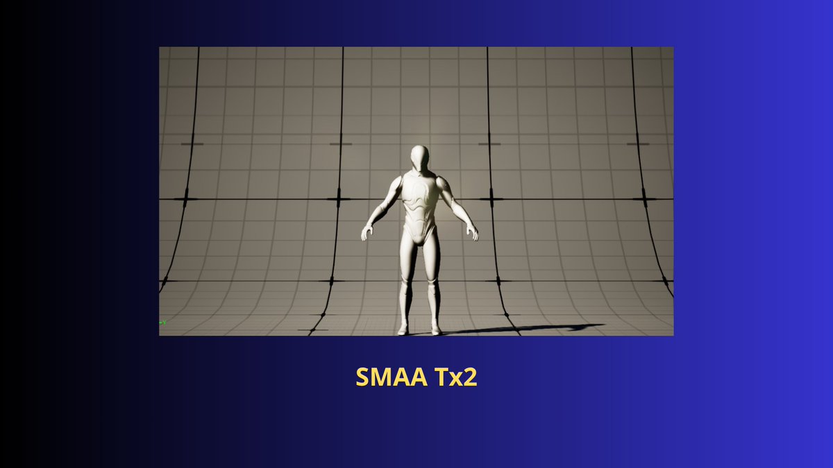 andkalysh's tweet image. Complete integration of SMAA is done in @theredpix #UnrealEngine 5.0 fork. Commit in the next few days.
We now have:

 - SMAA 1x
 - SMAA 1x (With Filmic Filter)
 - SMAA Tx2
 - SMAA Tx2 Filmic

#gamedev #indiedev #rendering