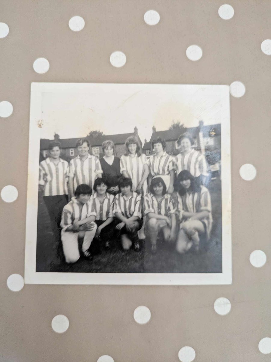 officialbrigg's tweet image. We love a throwback!

Brigg Town Ladies, approx. 1962 — kindly shared by Val Smith.

Val’s mum, Susanne Eaton, is second from the left on the bottom row, and Jean Stothard is second from the left on the back row.
