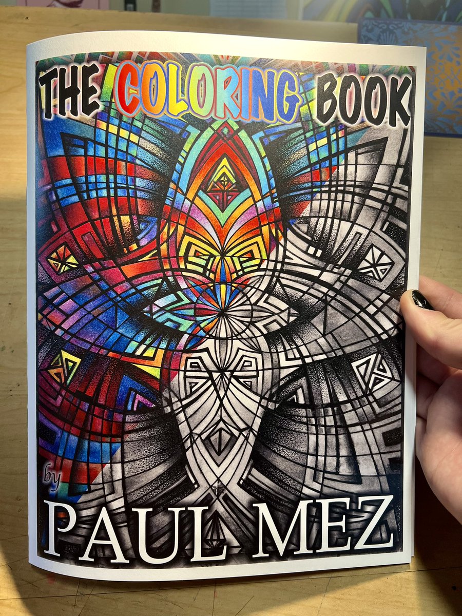 Coloring books are back! 🖍️
PaulMez.com/coloringbook