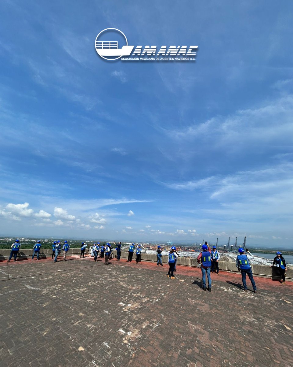 ⚓️ Dentro de nuestro curso Operación Marítimo-Portuaria, visitamos Infraestructura Portuaria del Golfo (IPG) en Lázaro Cárdenas para conocer su operación y capacidades logísticas.

¡Muchas gracias a IPG por su valioso aporte!

#AMANAC #IPG #LázaroCárdenas #CapacitaciónMarítima