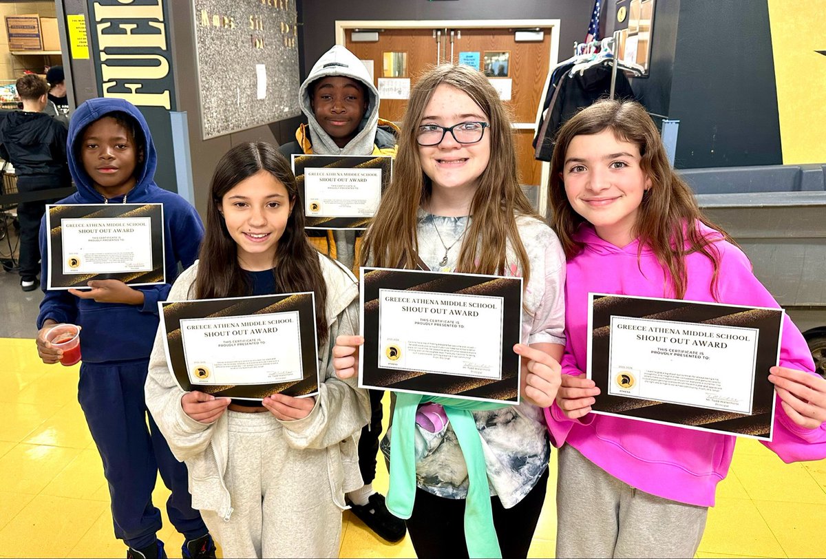 Athena Middle School tweet media