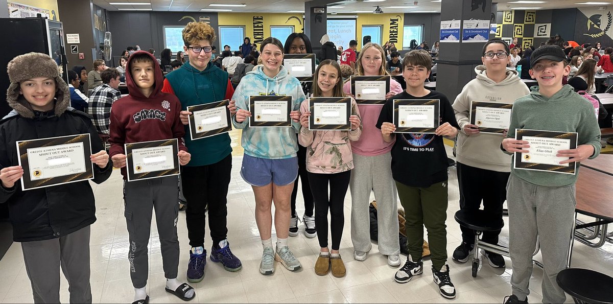 Athena Middle School tweet media
