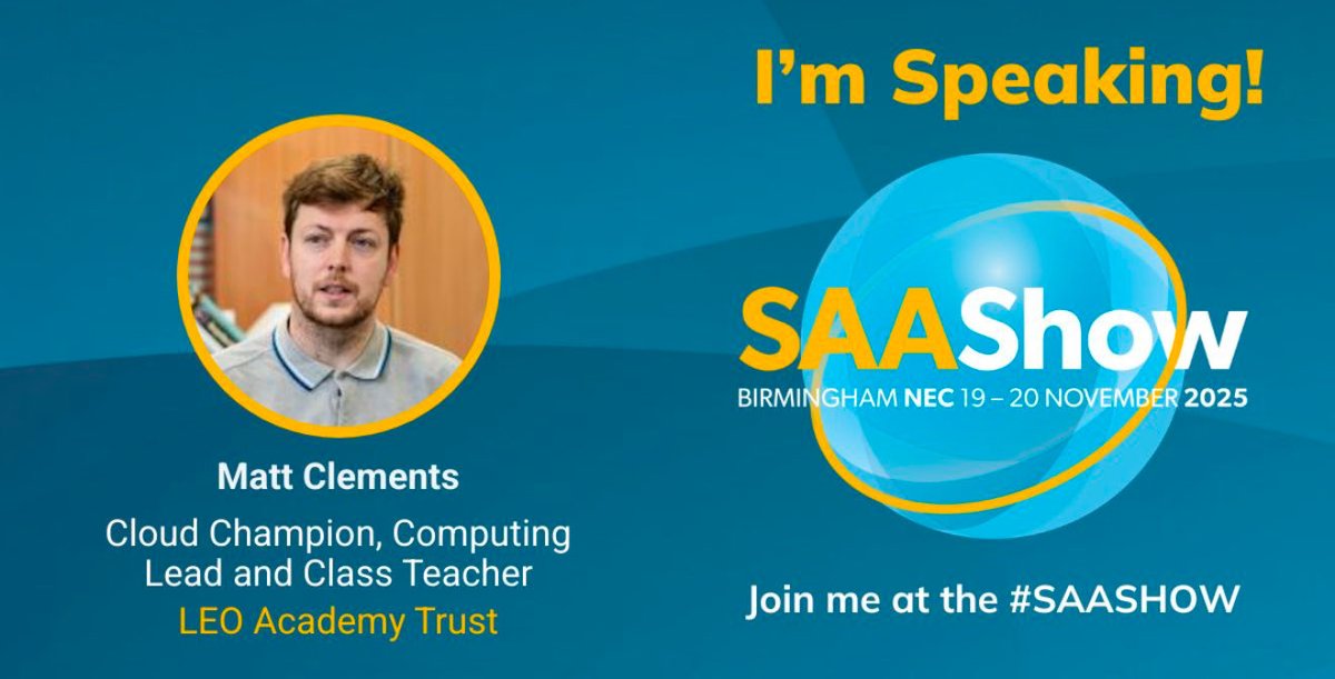 LEOacademies's tweet photo. @PhillipHedger @techUK @EdtechukHQ @Discoverytrust @tes @AlisonDay100864 @LEOcomputing @LEOtraining5 @jamielewry @MrcTechteacher @ShareenAdvice 🎤 11:05 – EdTech Summit Creativity in Core Subjects

Our Cloud Champions @jamielewry &amp; @MrcTechteacher join @AdobeForEdu on digital creativity + AI in classrooms

👉 https://t.co/DXuPxqmnOH

@AdobeUK @AdobeExpress 🎨 💻 https://t.co/40l26VzLX9