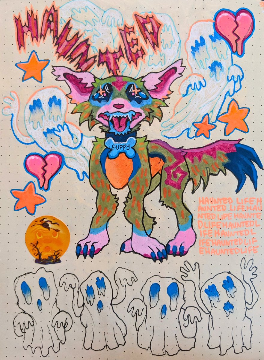 haunted life ｡⁠.*✧