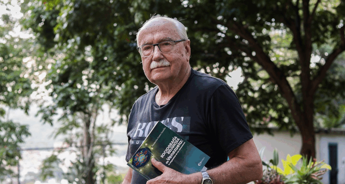 🗣️ En entrevista con <a href="/elucabista/">El Ucabista</a>, el sacerdote jesuita, docente e investigador de <a href="/centrogumilla/">Centro Gumilla</a>, Jesús María Aguirre, habla del estudio que coordinó sobre la religiosidad de los venezolanos. "Venezuela no es menos católica, sino más plural". Conoce más: 🔗goo.su/BYC6sms