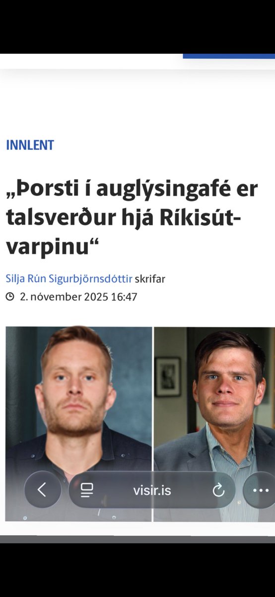Davíð Örn Atlason tweet media