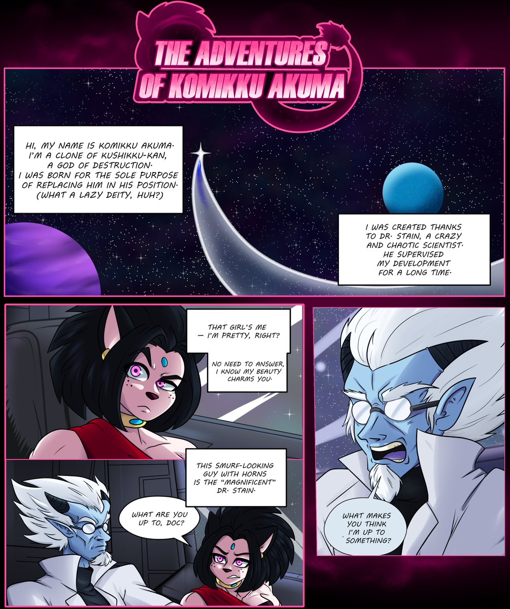 LAS AVENTURAS DE KOMIKKU 
les traigo de vuelta de forma renovada el cómic de mi Oc para el disfrute de ustedes ^^
+ versión en ingles para los interesados ;)