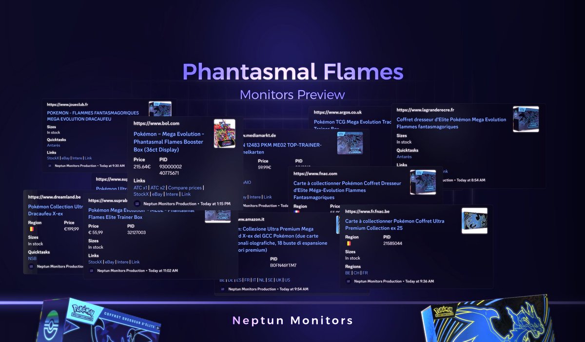 Quick preview of Pokemon Phantasmal Flames release with Neptun 👨‍🍳
Join us at: discord.gg/hvdNWxVFJW