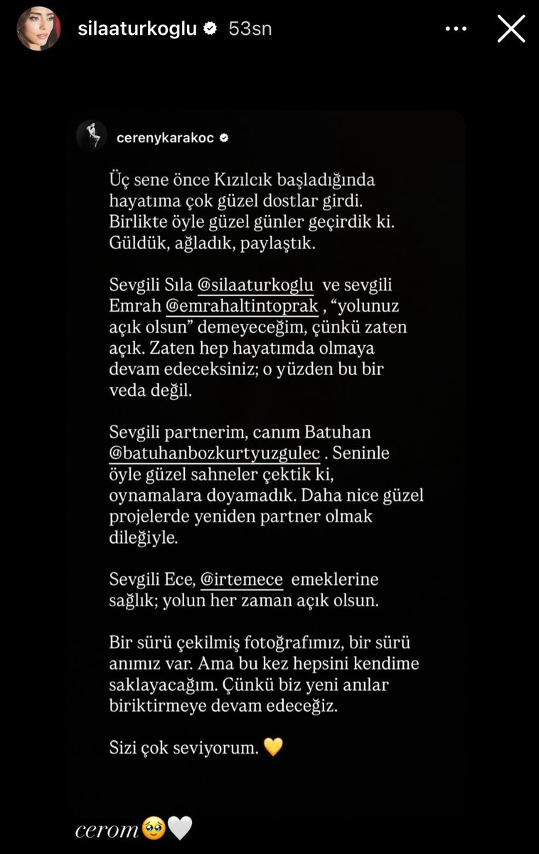 IG Story 📸#SılaTürkoğlu