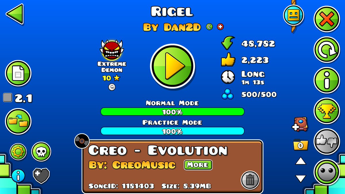 RIGEL 100% sorry i slumbered IM BACK 💪💪