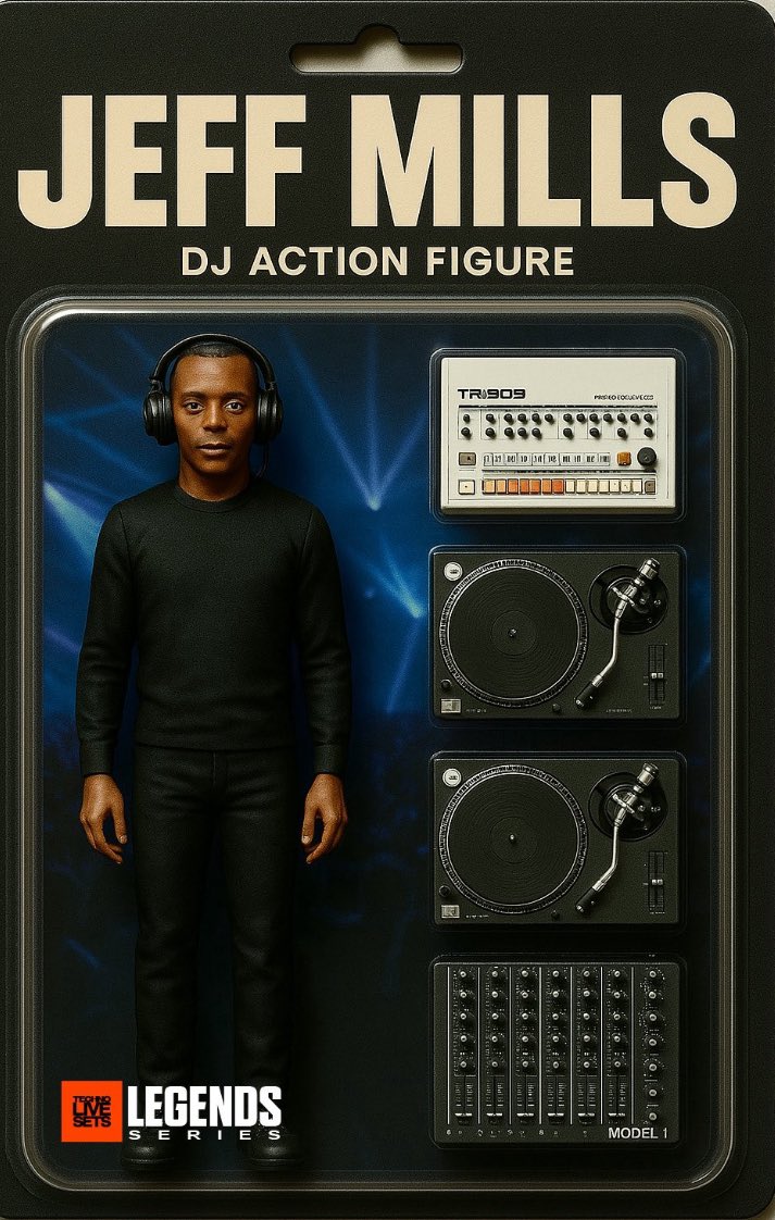 ジェフミルズサイン会にTR-8にサインしてもらおうと持って行ったら
「TR-8ダメニセモノゼンブデジタル！TR-909シカダメ！サインシナイナニガACBダ！オトノユラギトカニセモノ！オトトイキヤガレ！スタッフシオマイトケシオ！」って言われてツバかけらてトボトボ帰る。。。