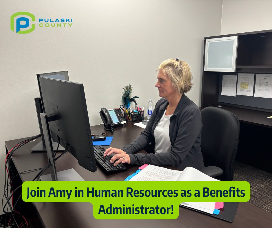 🚀💼 Build Your Future with Team Pulaski! 💙🏛️
Ready for a new opportunity? Pulaski County Government is hiring — and your next chapter could start right here! 🌟 
👉 Apply today at PulaskiCounty.net/jobs and find a career that makes a difference.
#PulaskiCountyJobs #NowHiring