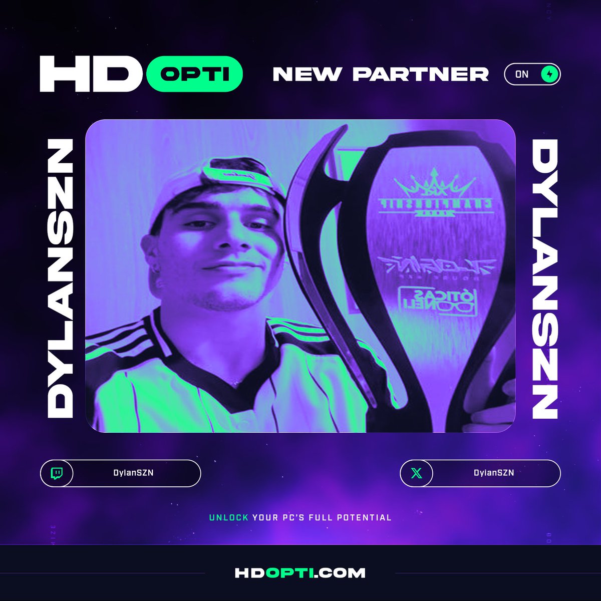 I have partner with <a href="/HDOPTI/">HD OPTI</a> for the BO7 season!!
The game with the opti feels incredible, super smooth + it increased my FPS from 100 to like 160/170 consistent. It has an app that is super easy and practical to use! Use my code "DylSZN" for 10% off
hdopti.com