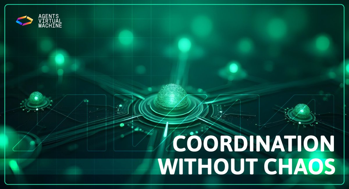 avm_codes's tweet image. Running one agent is simple. Orchestrating dozens in perfect harmony, that’s the real-world application we&apos;re solving.🔍

When Agent A hands off to Agent B, who manages state? How do you prevent bottlenecks when Agent C depends on both? What happens when Agent D fails mid-task?…