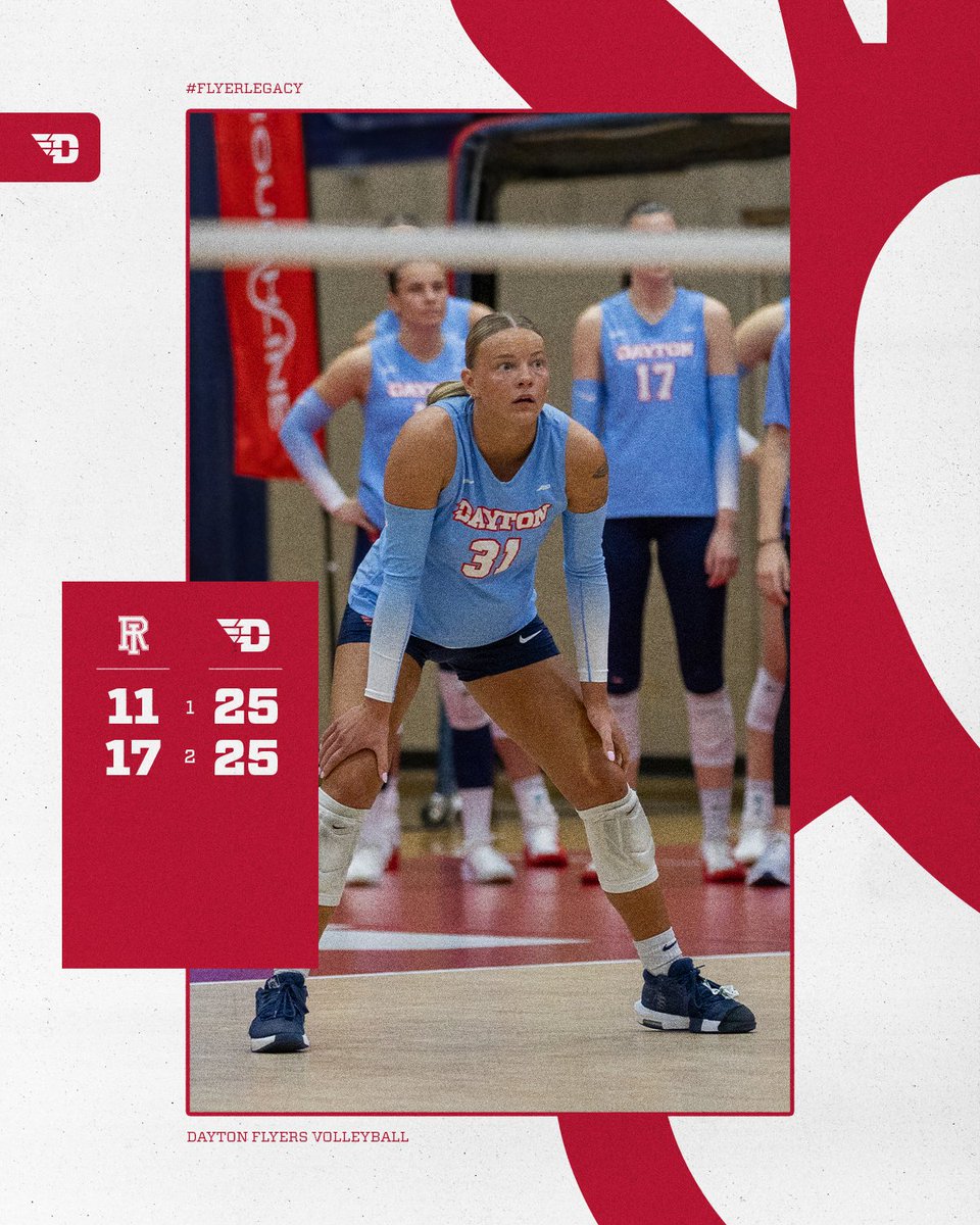 DaytonVB's tweet image. The Flyers take set two!

#UDVB // #FlyerLegacy