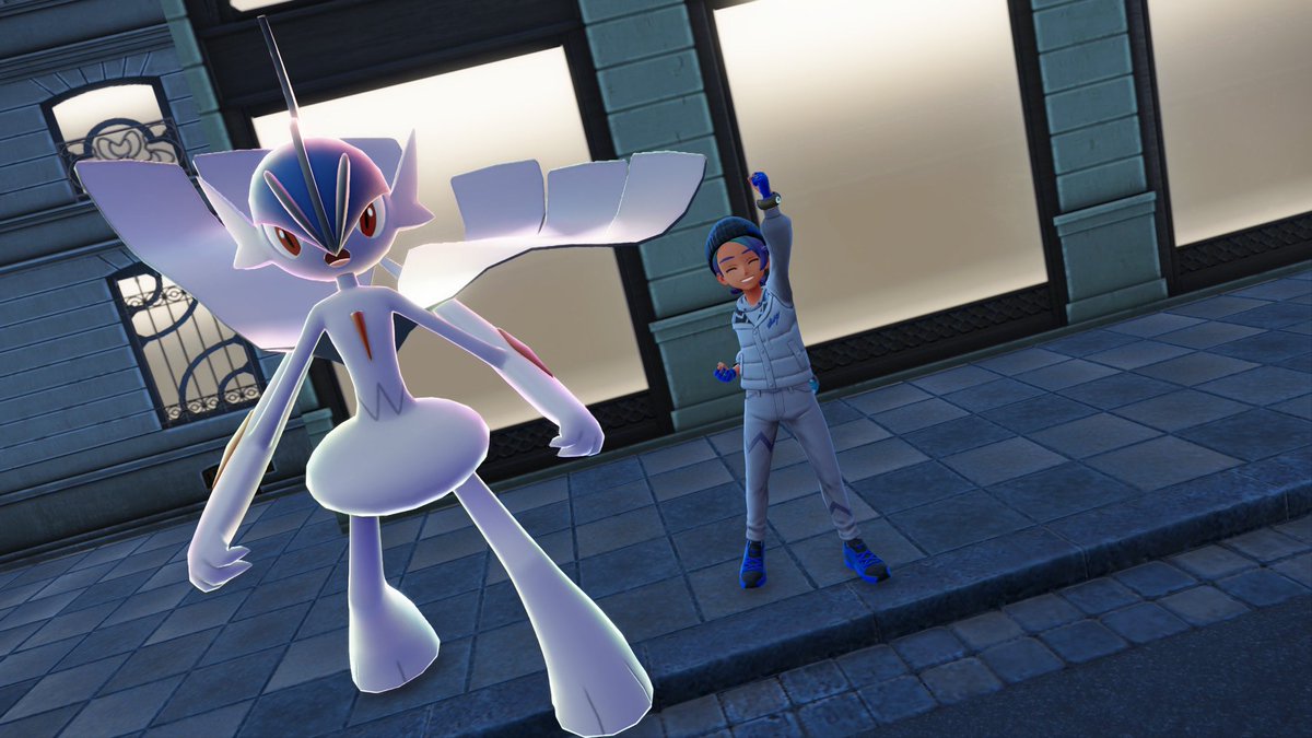 SomeRandomScrub's tweet image. #PokemonZA #ShinyPokemon Got some Mega Shalphas