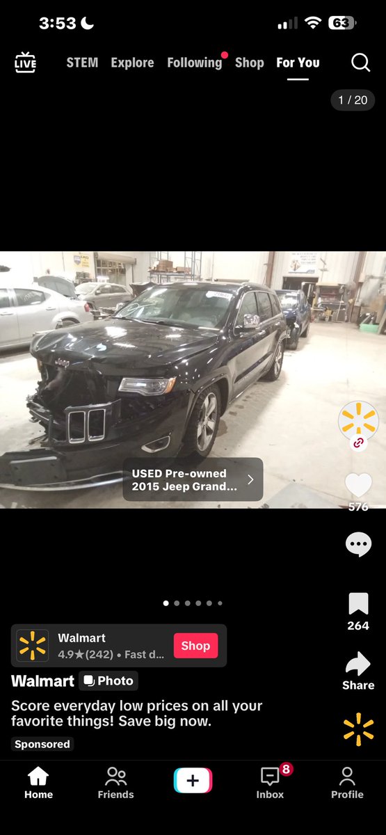 CharlieBourdo's tweet image. No Walmart I do not want a totaled car

I already have one