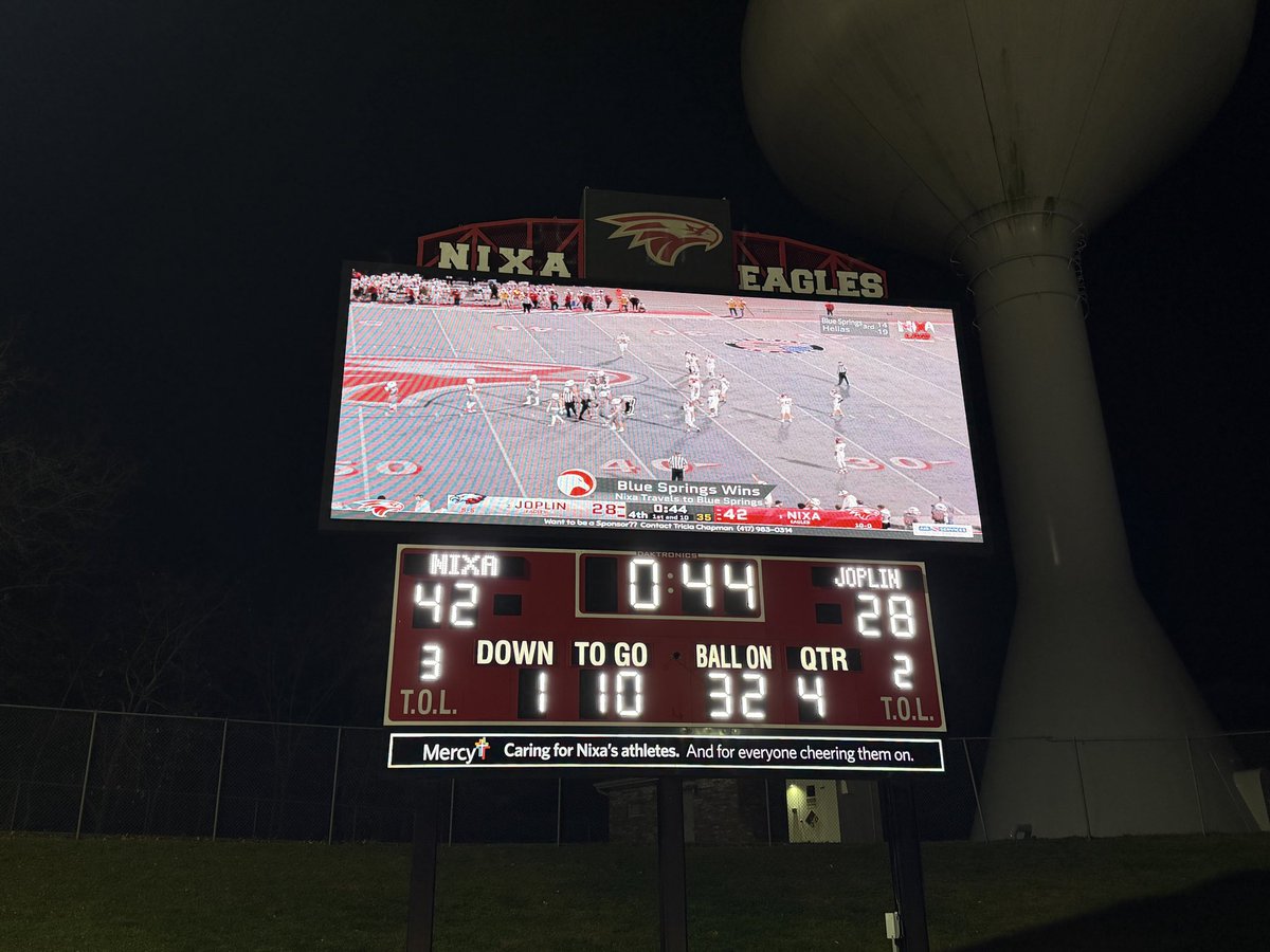 nixaathletics's tweet image. FINAL. 

NIXA WINS!
