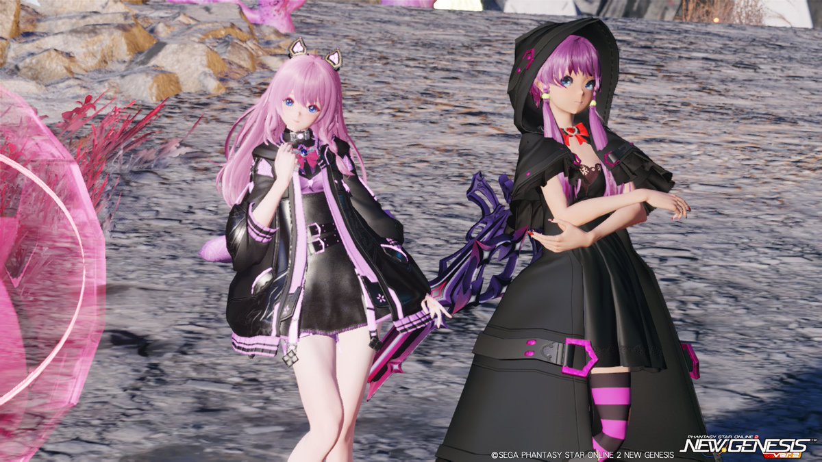 noiskia's tweet image. 今日の朝活～
リルフィーナさんとオルタレルム1～2時間ほど周ったり、デクストのバーストに行ったり、駄弁ったり♪
#PSO2NGS