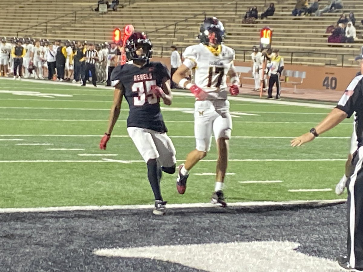 lancelahnert's tweet image. Final
5A DI bidistrict
Tascosa 84,
EP Parkland 13
- Tascosa scores most points in history of Rebel football (first season 1958)
- Kicker Charlie Whittenburg ties the Tascosa record for most kicking points scored in a game 10
Next up: Aledo, 3 pm Sat in Big Spring (tentative)