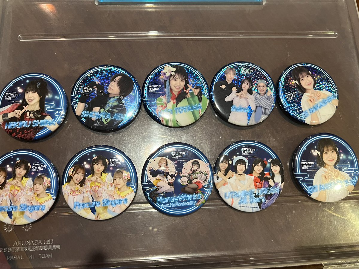 声優缶バッジ 缶バッジ交換希望 🔵求 南條愛乃さん 🟡譲 写真参照 ※東山奈央さん