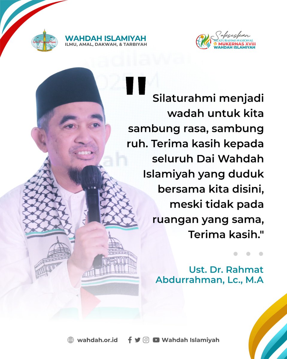 🤝 SILATURAHMI MENYAMBUNGKAN KITA SEMUA

Lewat Silatnas kita bisa 
menyambung ukhuwah
dan rasa, sekalipun 
berada di tempat 
yang berbeda-beda 💖

Follow Channel Wahdah
Islamiyah untuk UPDATE
INFO lainnya
👇👇👇 
whatsapp.com/channel/0029Va…