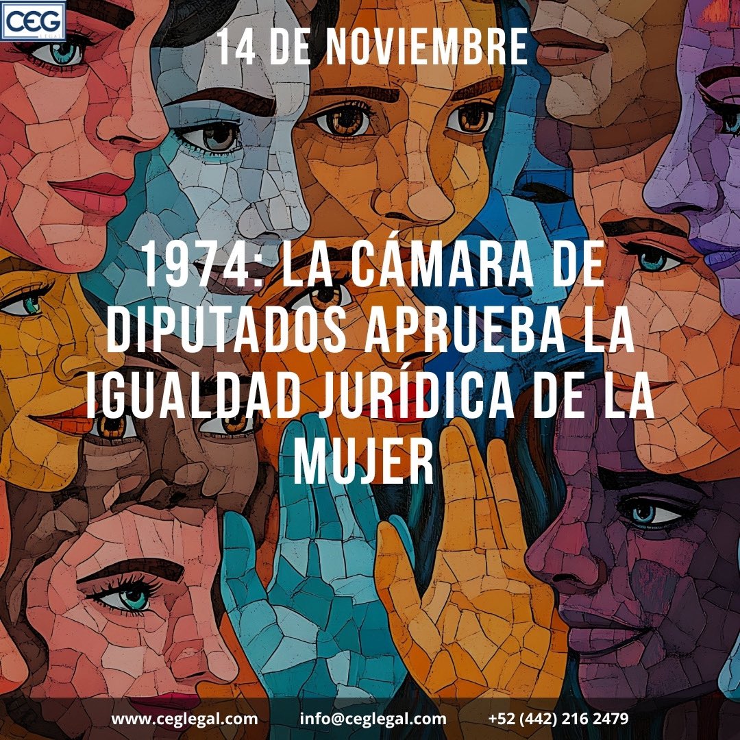 El 14 de noviembre de 1974, la Cámara de Diputados aprobó las reformas constitucionales que reconocieron la igualdad jurídica entre mujeres y hombres en México.